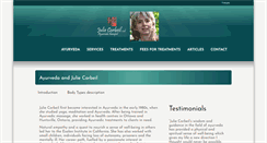 Desktop Screenshot of juliecorbeil.qc.ca